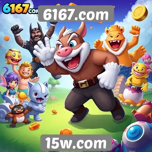 Análise da variedade de jogos disponíveis em 6167.com